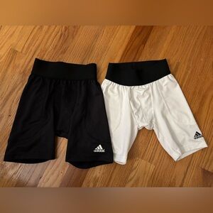 Adidas Kids Two-Pack sliding shorts